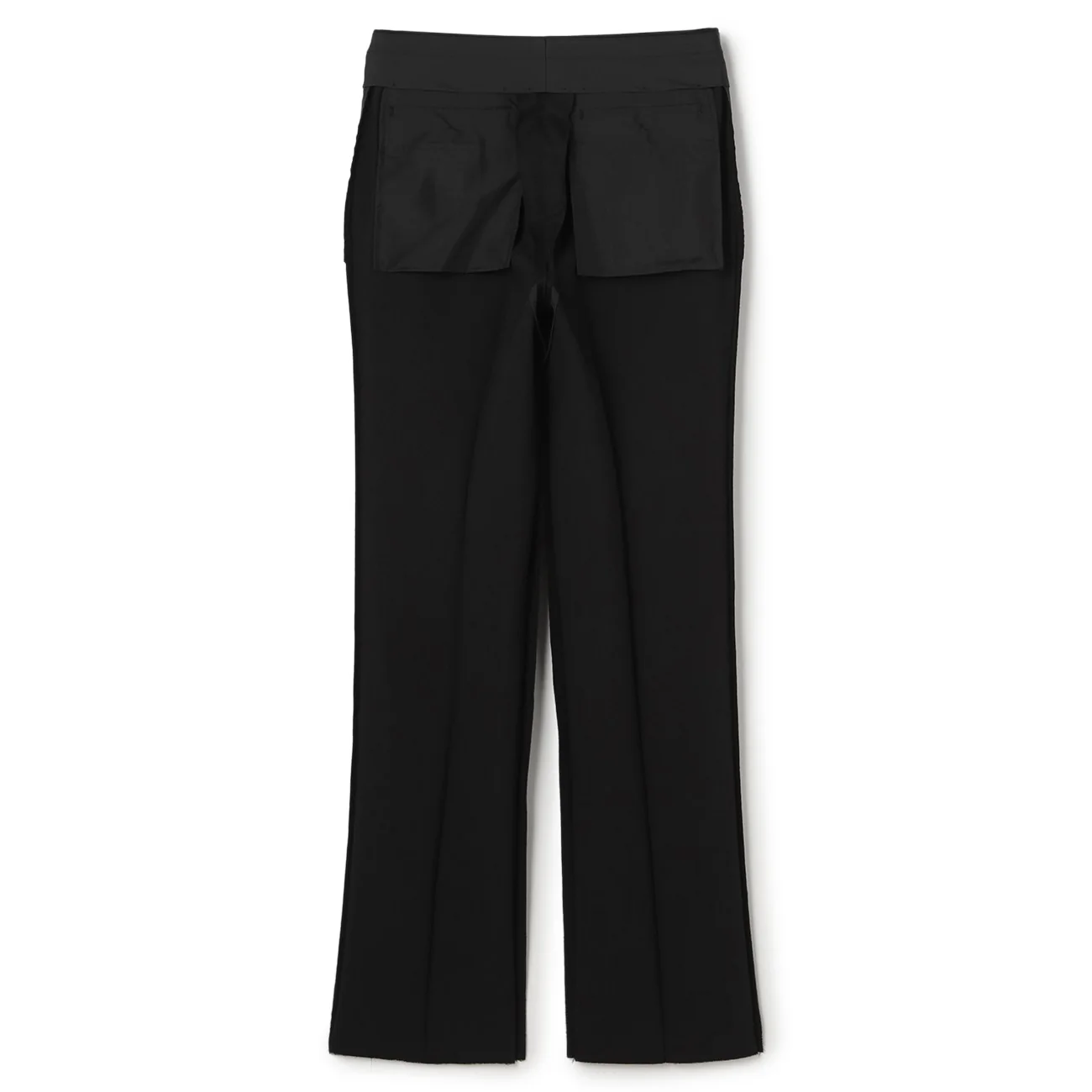 2-Pants Washable Shadow Stripe Suit - Black - Image 13