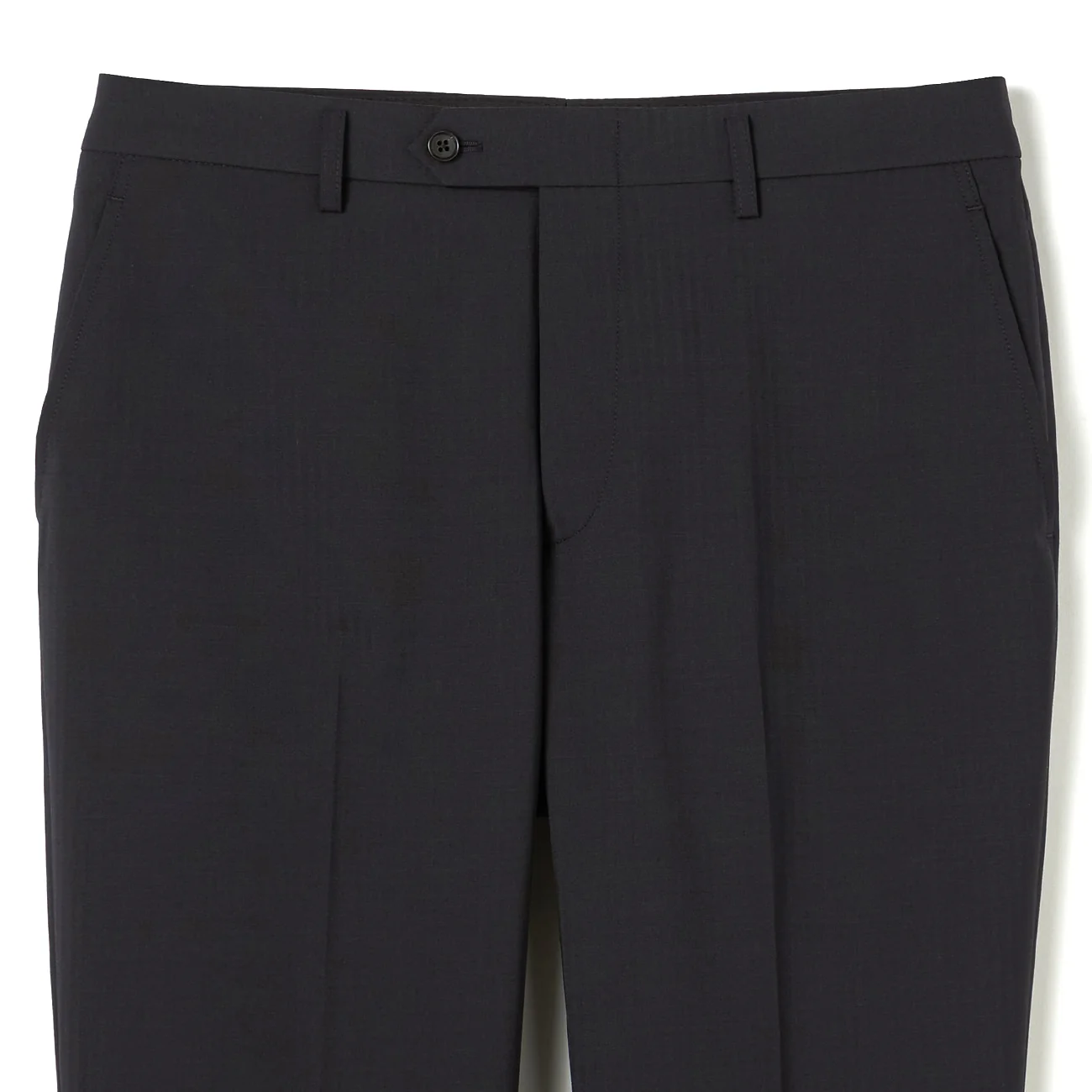 SUPER Aircool Washable Shadow Stripe Slim Fit 2-Pant Suit - Black - Image 15