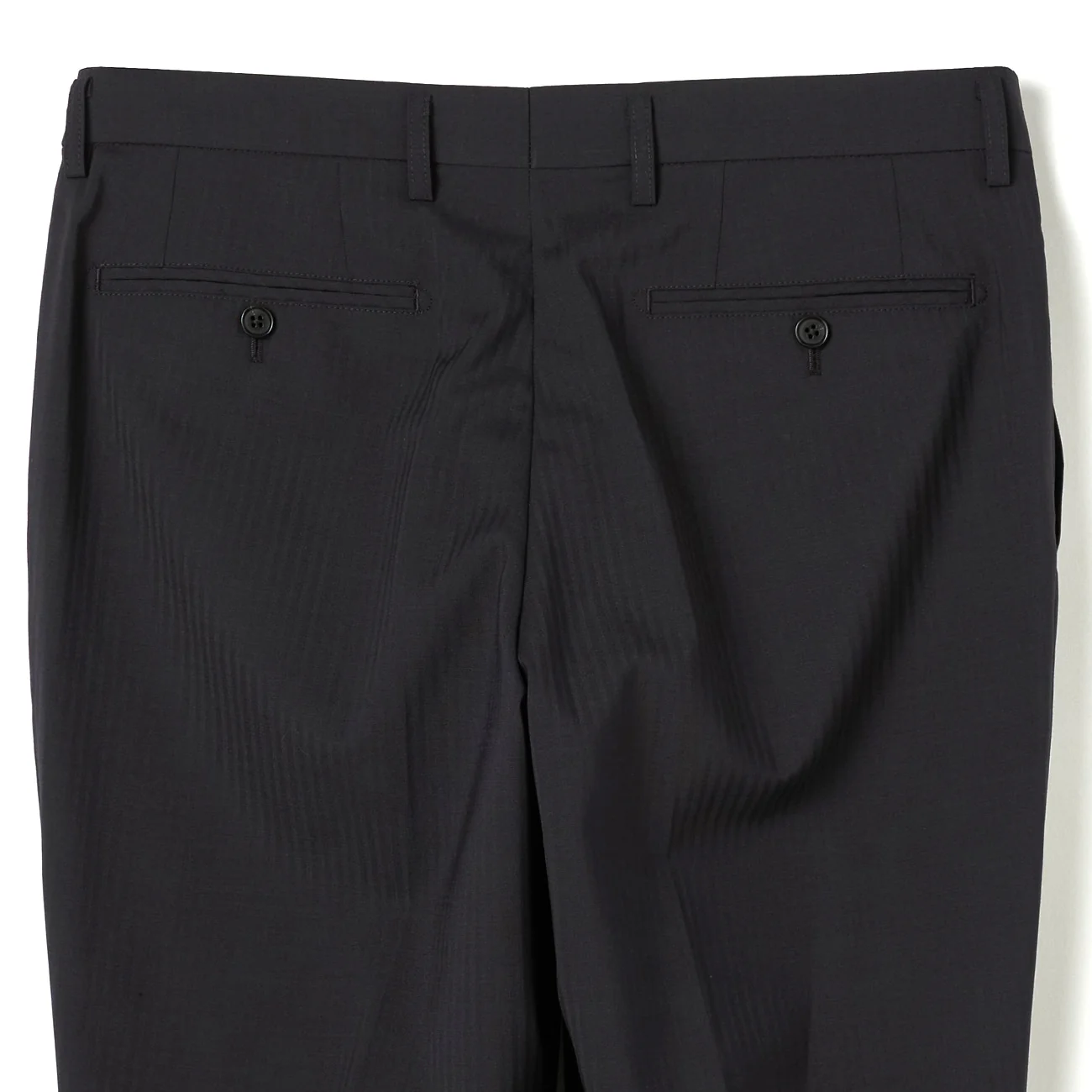 SUPER Aircool Washable Shadow Stripe Slim Fit 2-Pant Suit - Black - Image 16