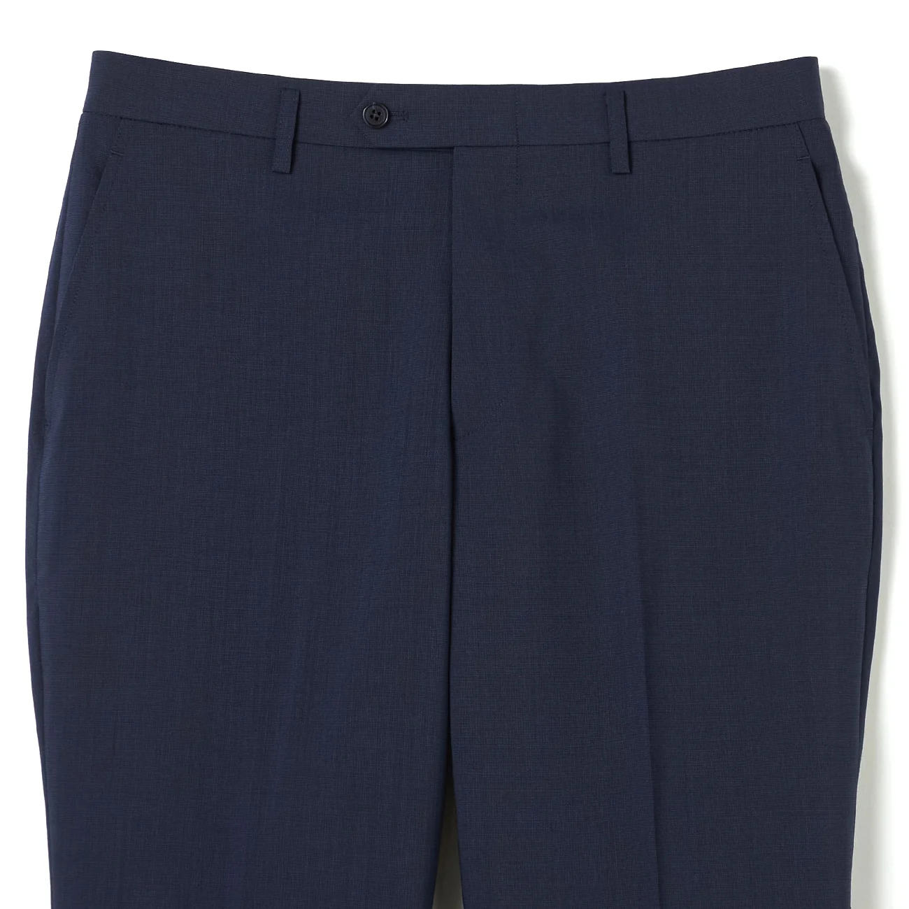 SUPER Aircool Washable Pinhead Slim Fit 2-Pant Suit - Navy - Image 16