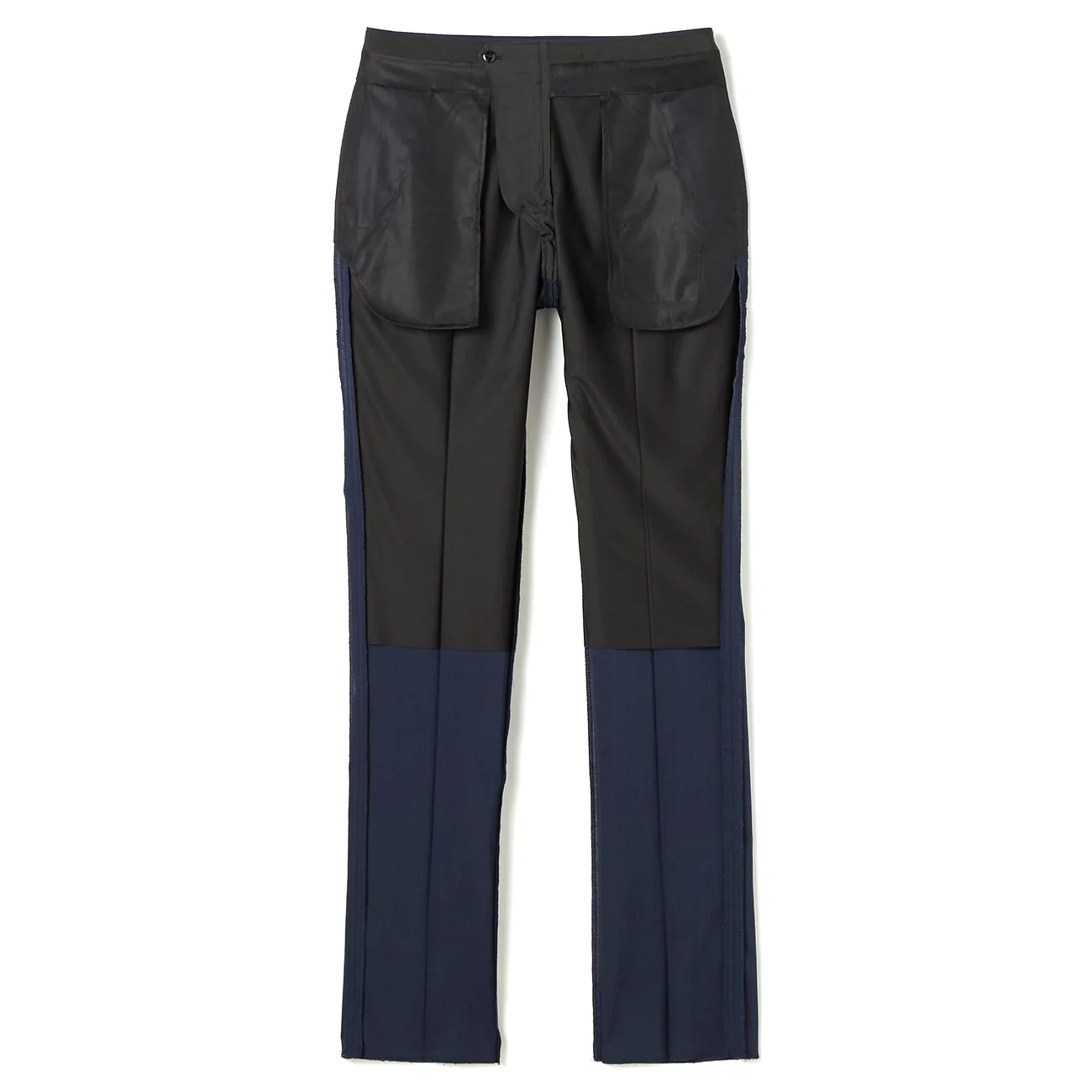 SUPER Aircool Washable Pinhead Slim Fit 2-Pant Suit - Navy - Image 19
