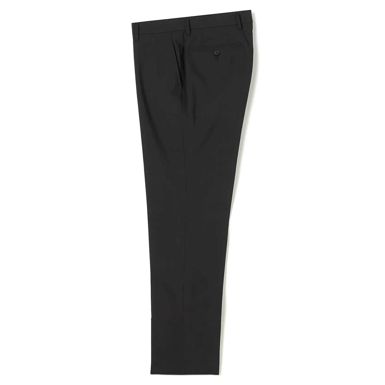 SUPER Aircool Washable Solid Slim Fit 2-Pant Suit - Black - Image 15
