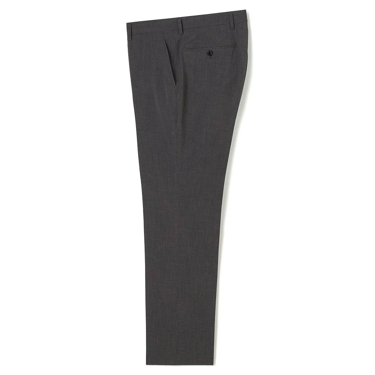 Aircool Washable 2-Pant Houndstooth Slim Fit Suit - Gray - Image 15