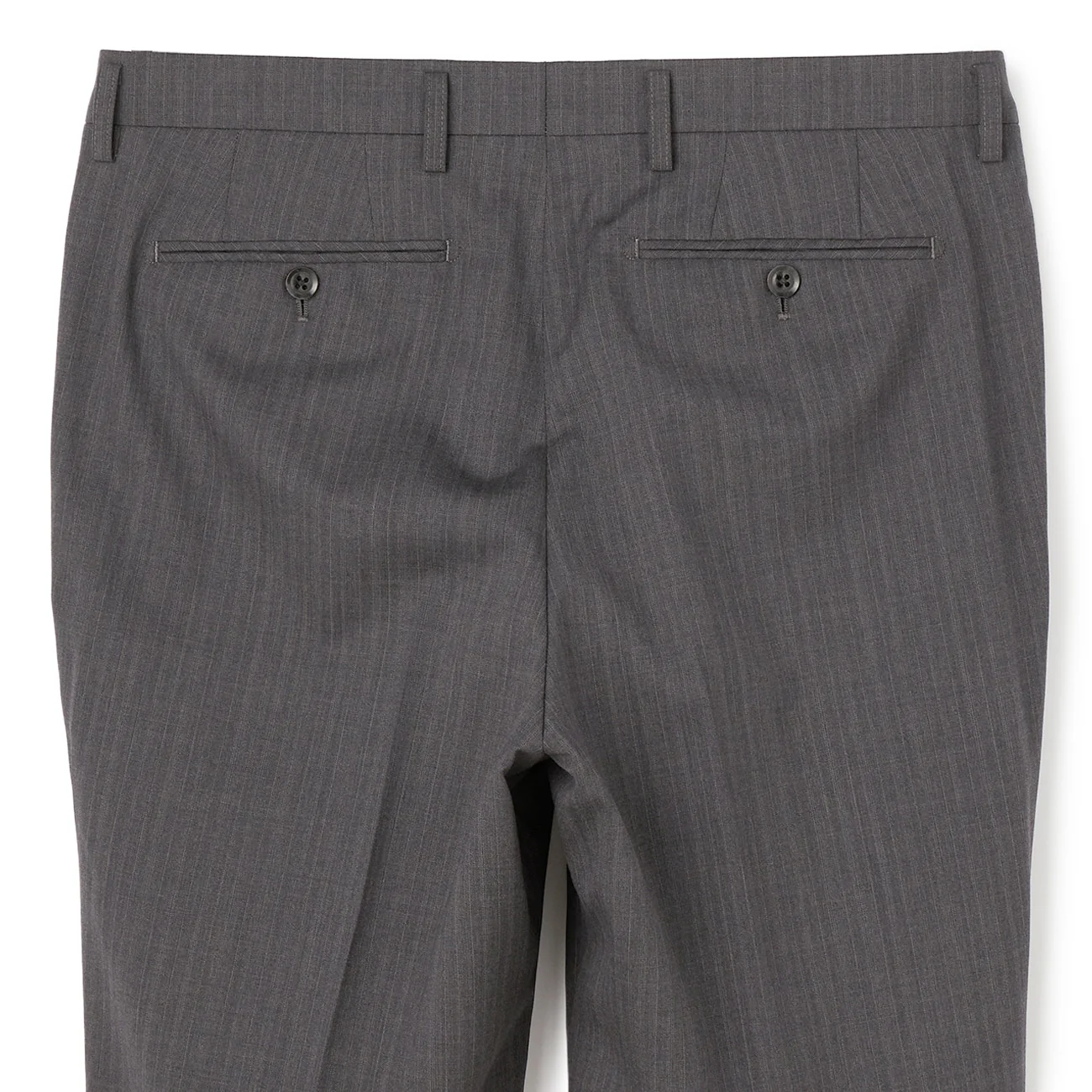 Premium Stretch Stripe 2-Pant Suit - Gray - Image 10