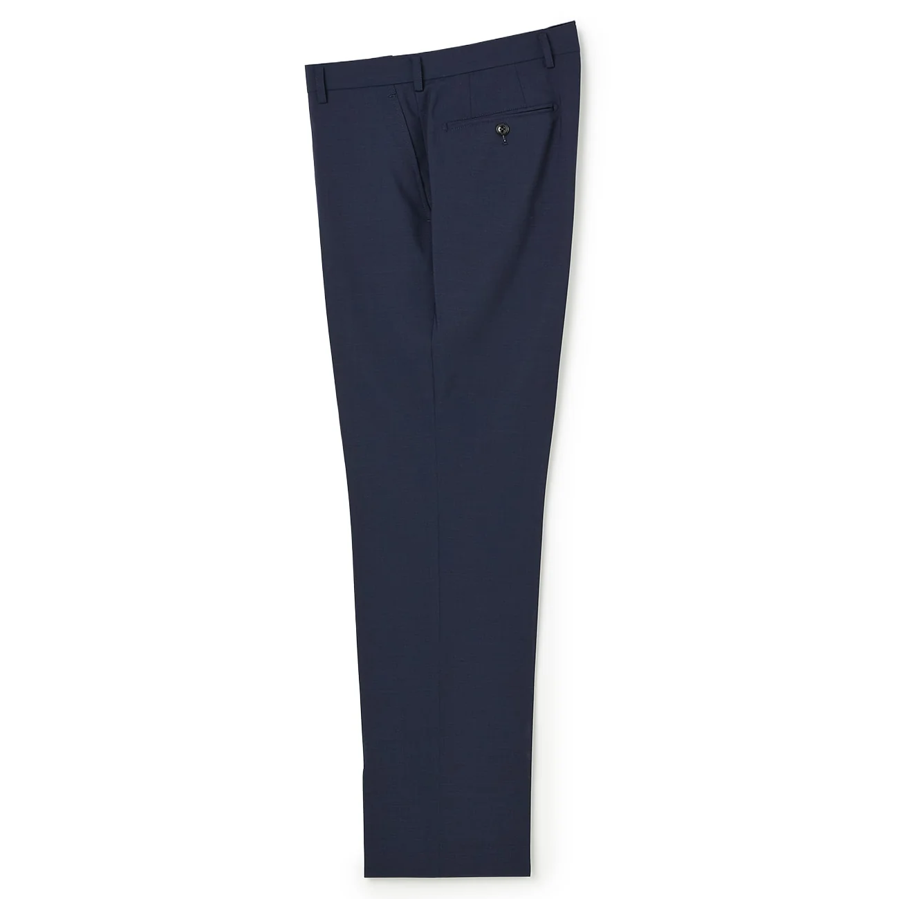 SUPER Aircool Washable Slim Fit Patterned Suit - Navy - Image 14