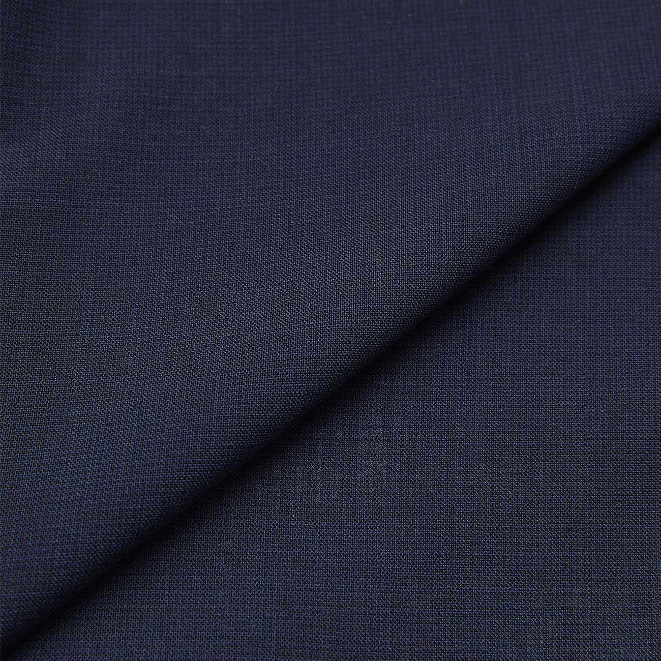 SUPER Aircool Washable Slim Fit Patterned Suit - Navy - Image 8