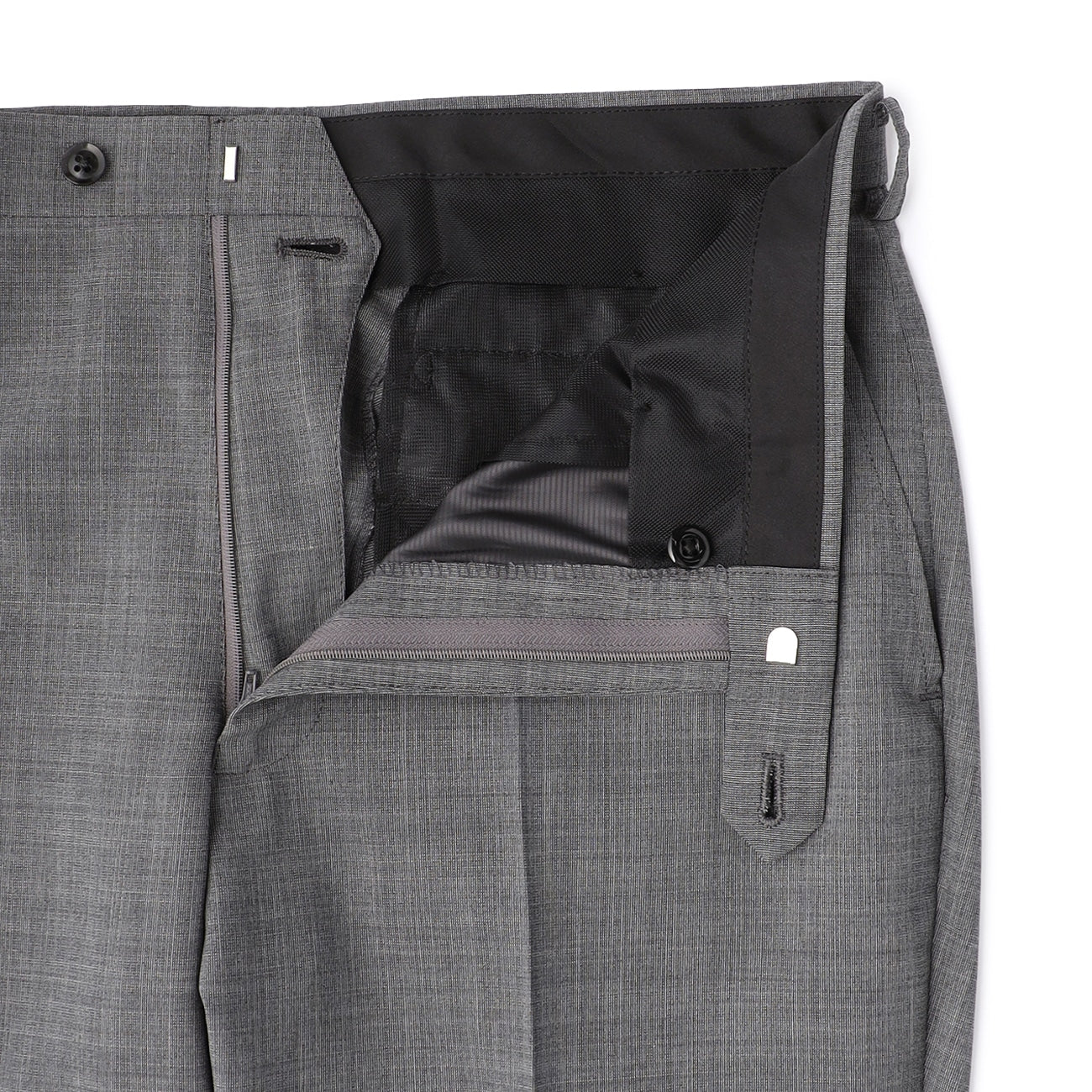SUPER Aircool Washable Slim Fit Suit - Gray - Image 11