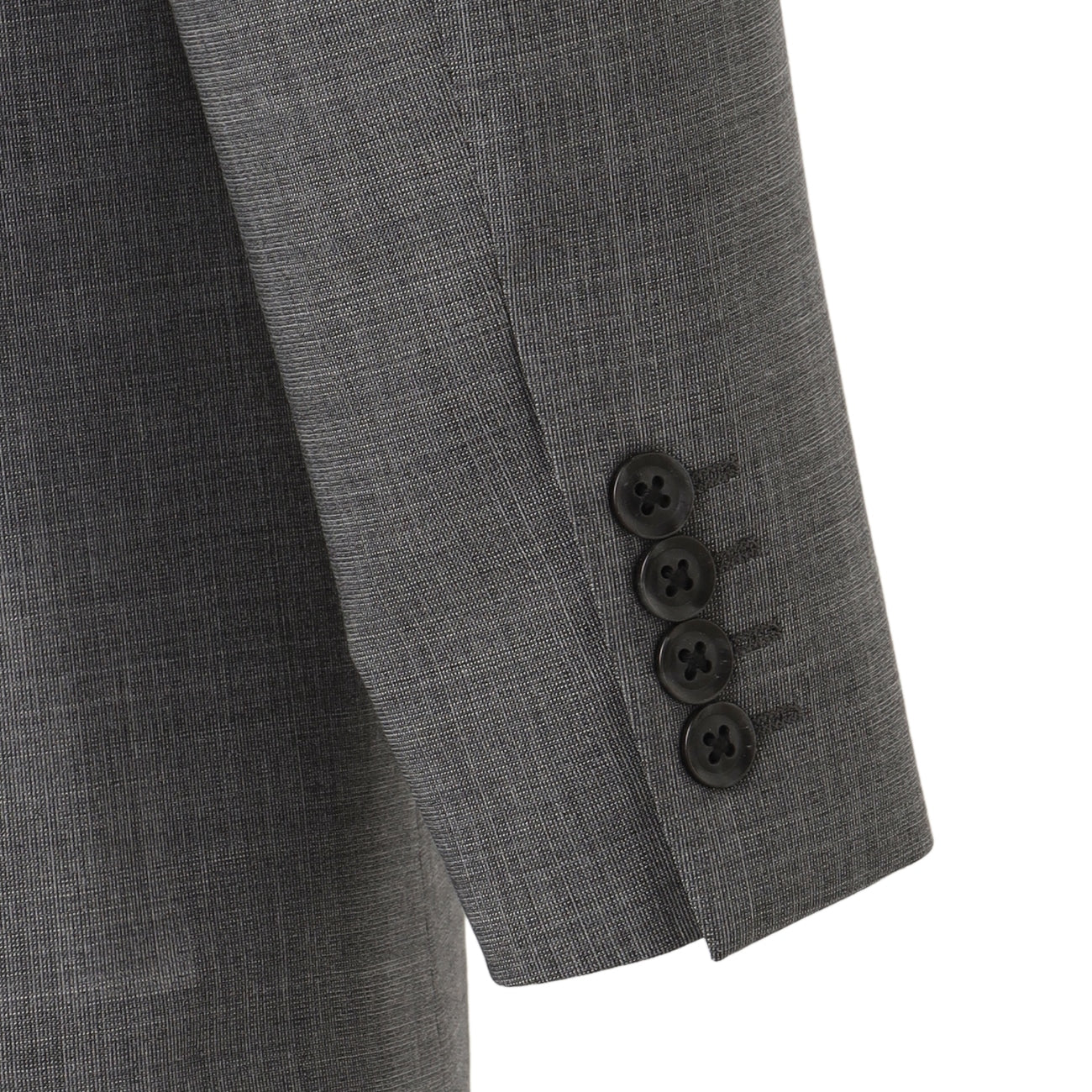 SUPER Aircool Washable Slim Fit Suit - Gray - Image 5