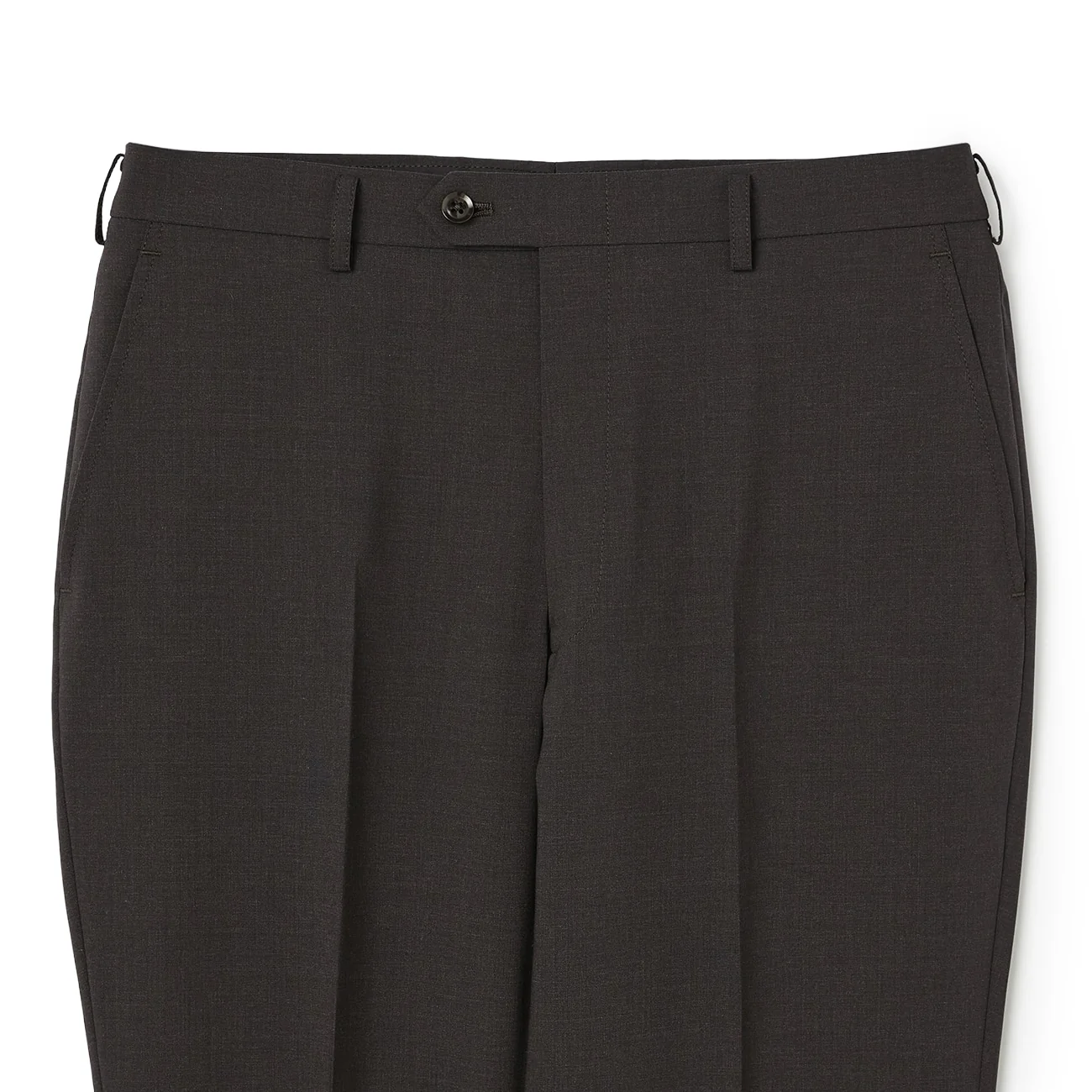 SUPER Aircool Washable Slim Fit Suit - Brown - Image 9