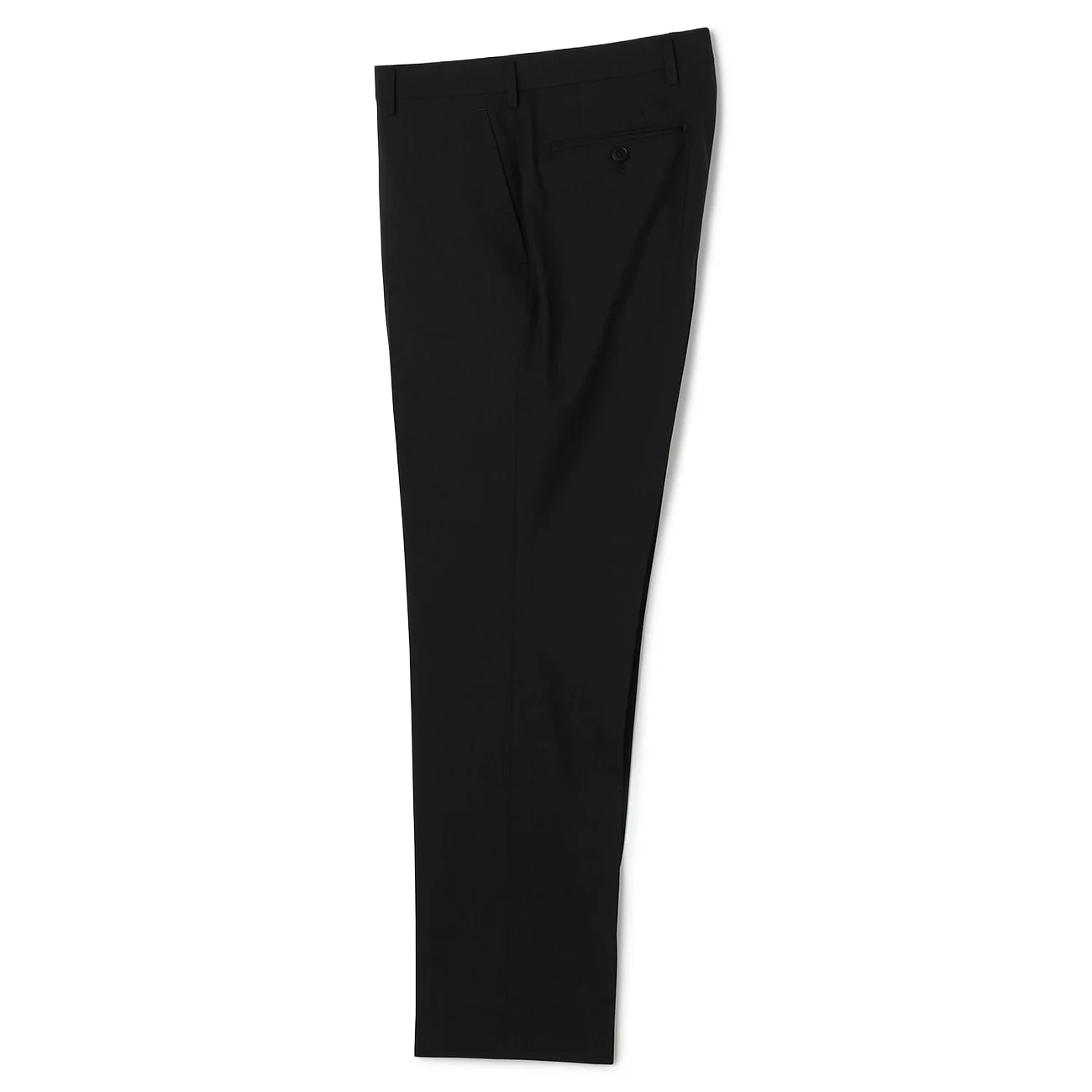 Golden Prestige Line Stripe Slim Fit Suit - Charcoal Gray - Image 8