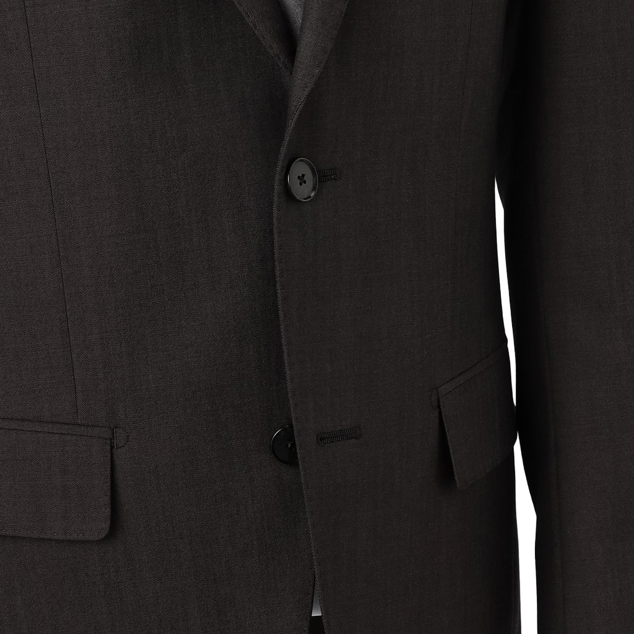 Golden Prestige Line Slim Fit Suit - Brown - Image 4
