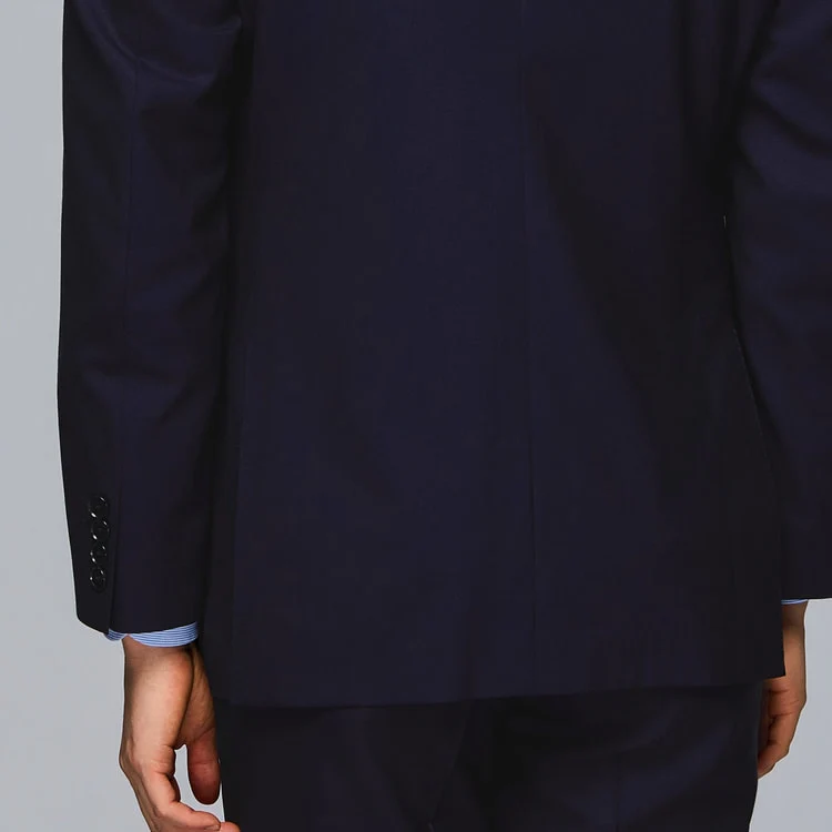 Golden Prestige Line Slim Fit Suit - Navy - Image 6