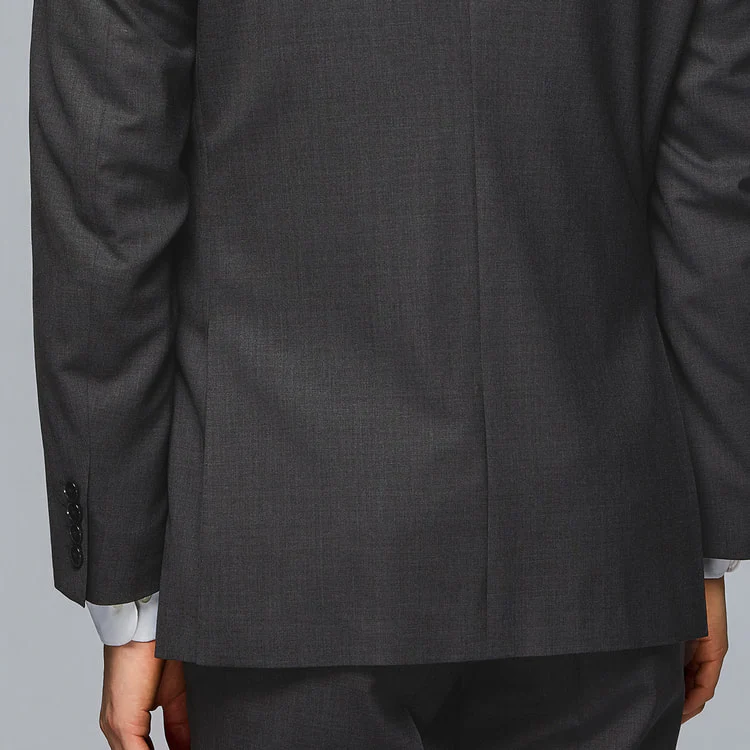 Golden Prestige Line Slim Fit Suit - Gray - Image 6