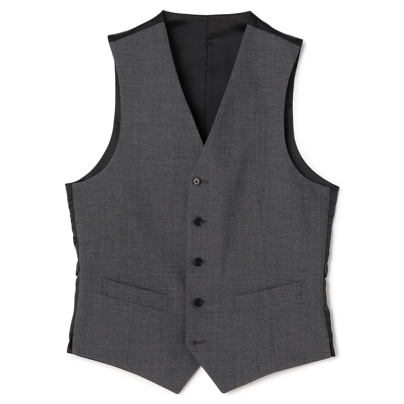 Washable Pinhead 3-piece Suit - Gray - Image 18