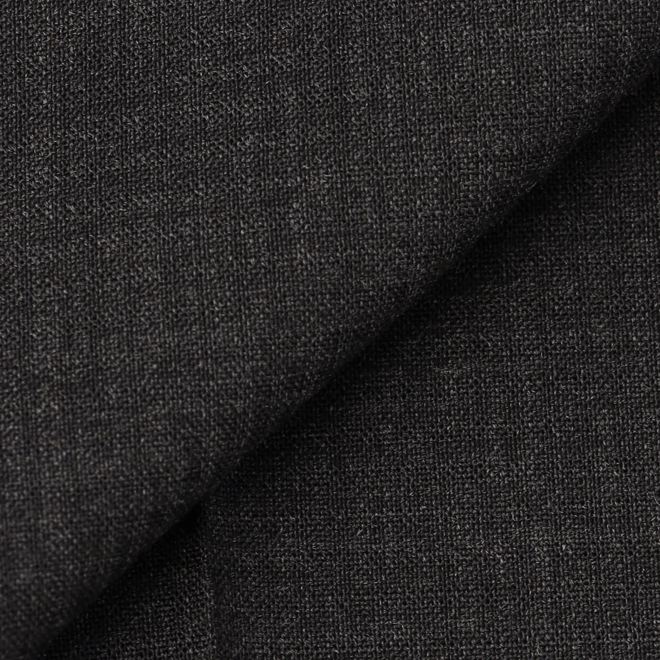 SUPER Aircool Washable Slim Fit Check 2-Pant Suit - Charcoal Gray - Image 2