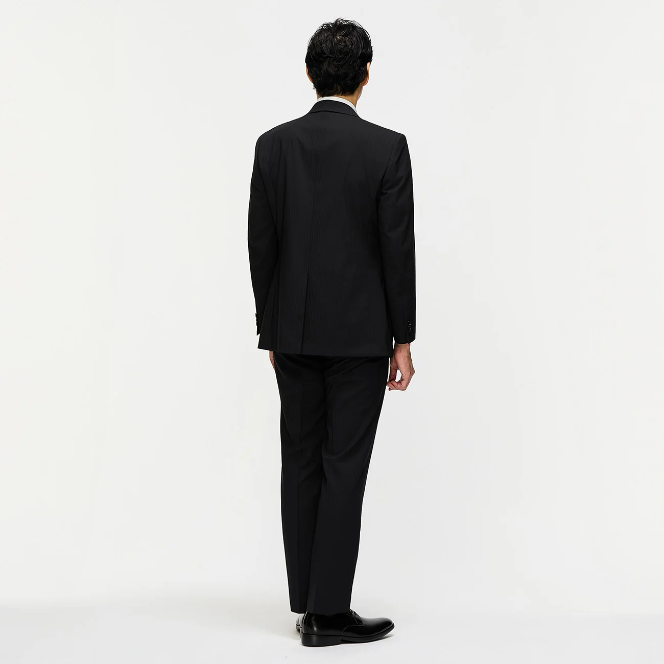 SUPER Aircool Washable Shadow Stripe 2-Pant Suit - Black - Image 5