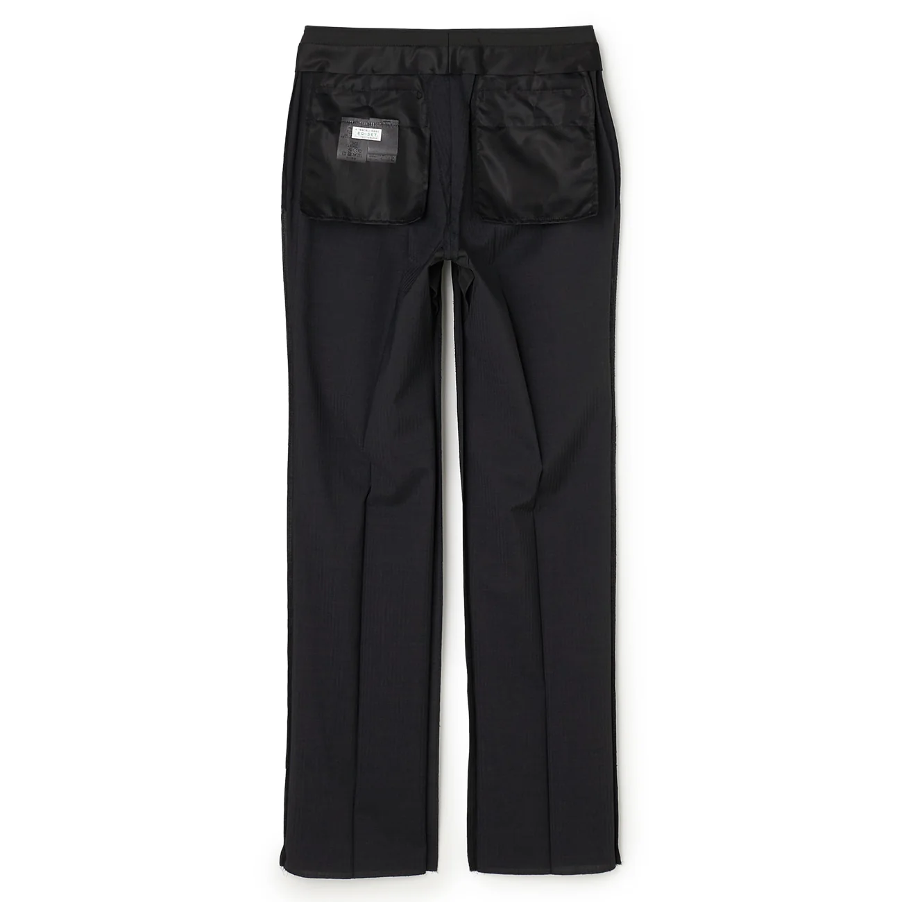 SUPER Aircool Washable Shadow Stripe 2-Pant Suit - Charcoal Gray - Image 20