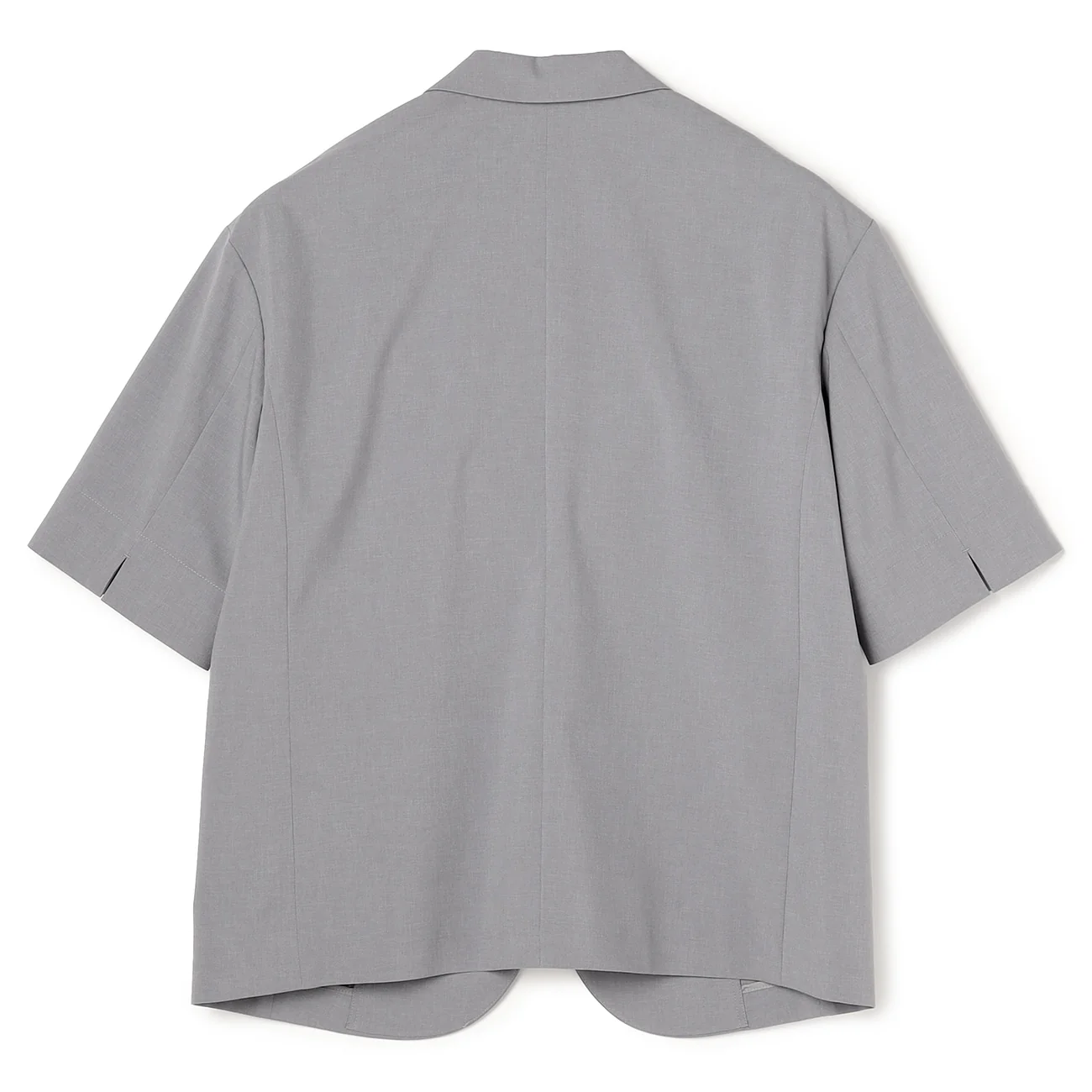 RIRANCHA Stretch Short Sleeve Jacket - Gray - Image 7
