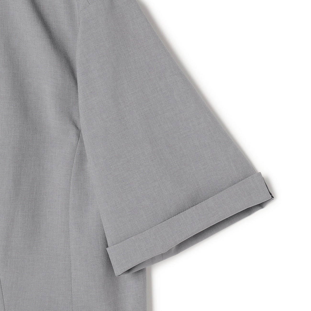 RIRANCHA Stretch Short Sleeve Jacket - Gray - Image 9
