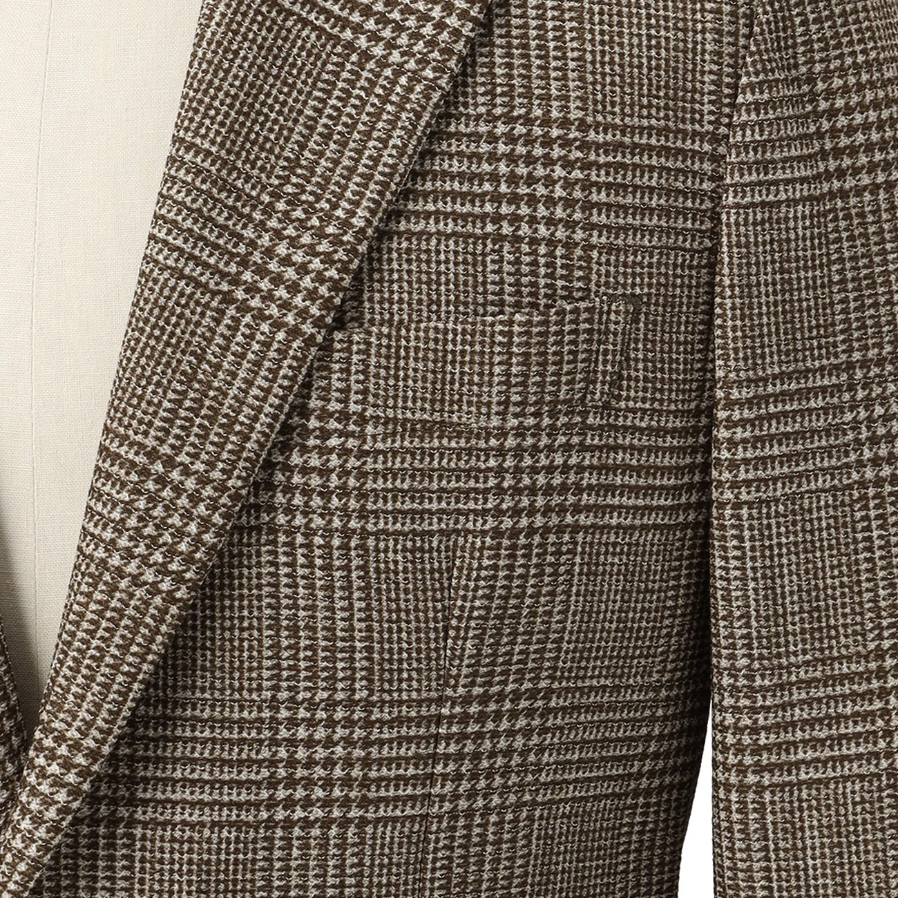 Bishu Japanese Fabric Washable Linen Blend Glen-Plaid Sport Coat - Image 11