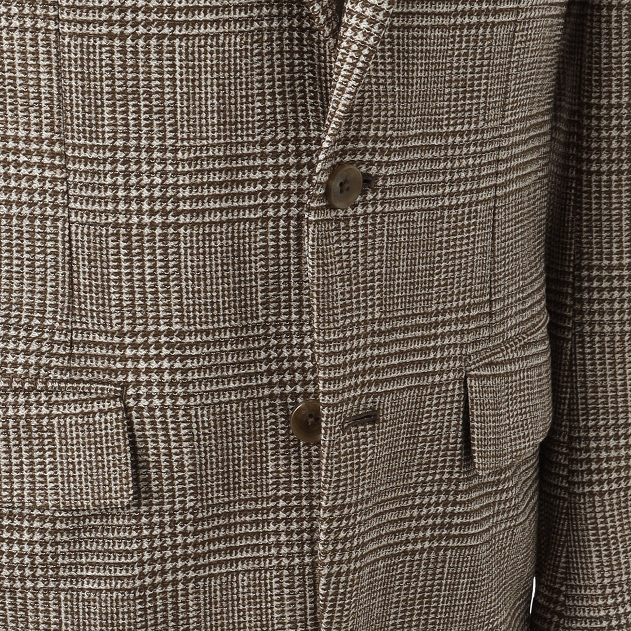 Bishu Japanese Fabric Washable Linen Blend Glen-Plaid Sport Coat - Image 12