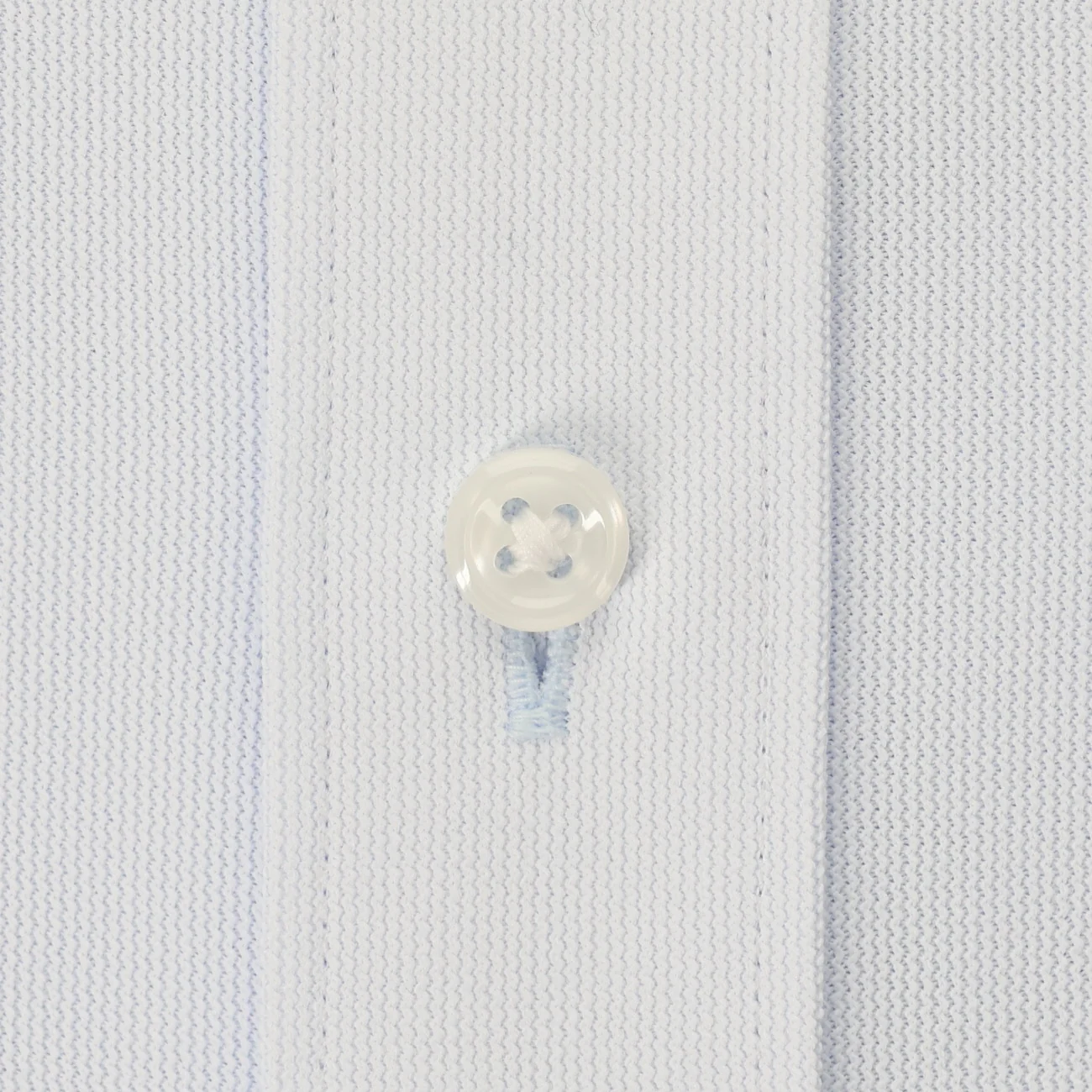 Japanese Fabric SUPER Aircool Sweat-Resistant Point Collar Short Sleeve Shirt - Blue - Image 2
