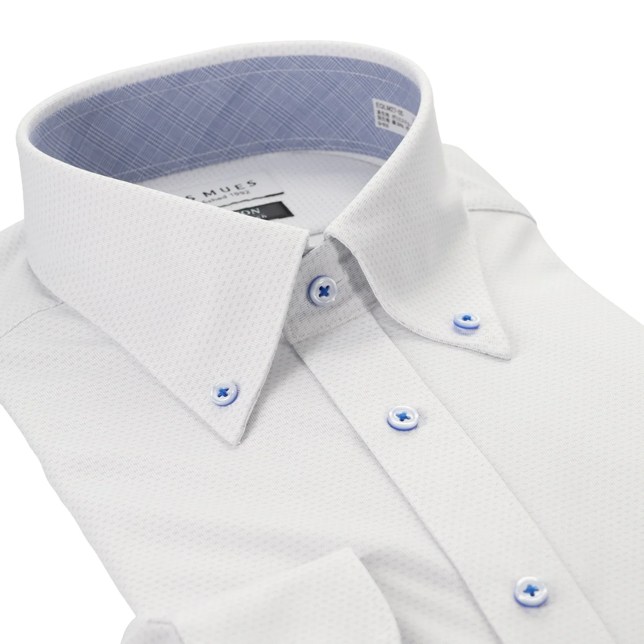 Non-Iron Super Stretch Button-Down Shirt - White - Image 3