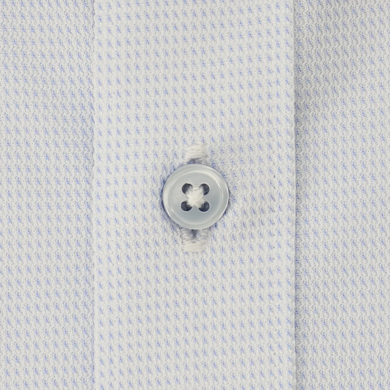 Non-Iron Super Stretch Point Collar Shirt - Blue - Image 2