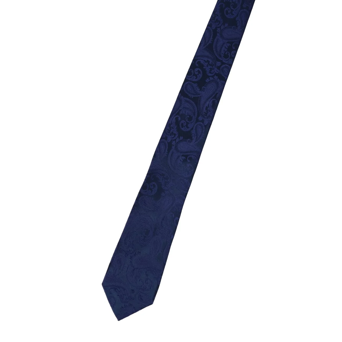 Paisley Silk Slim Tie - Image 2