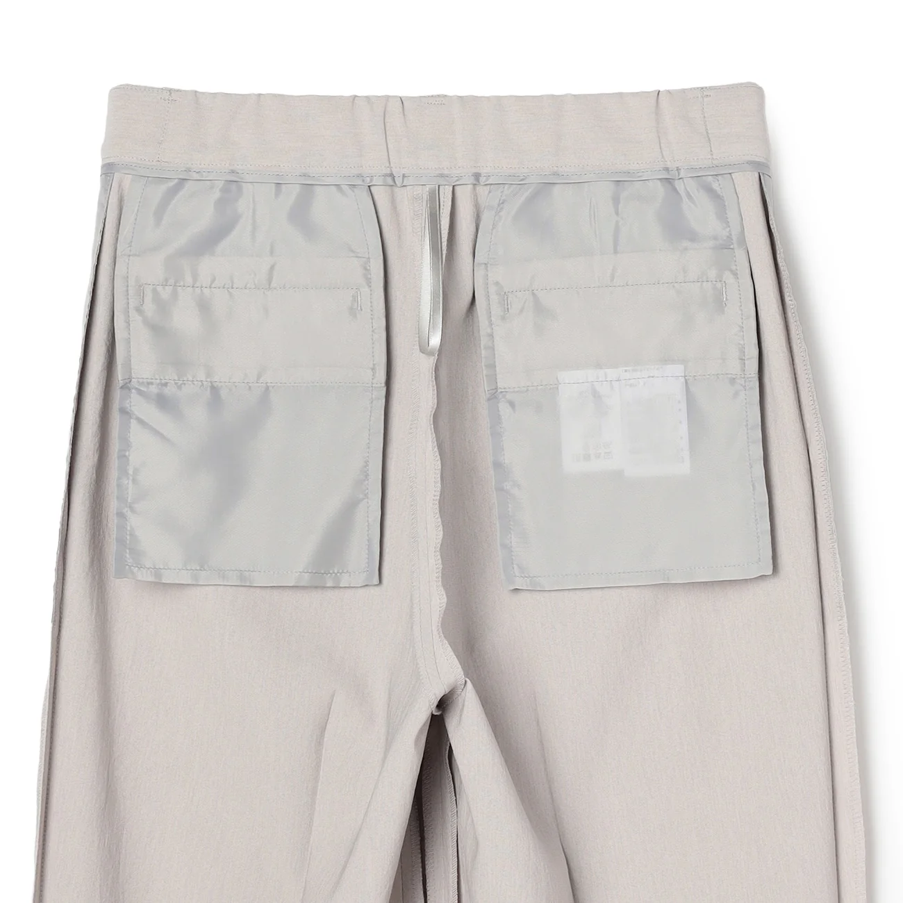 Airy Dry Wide Pants - Gray Beige - Image 14