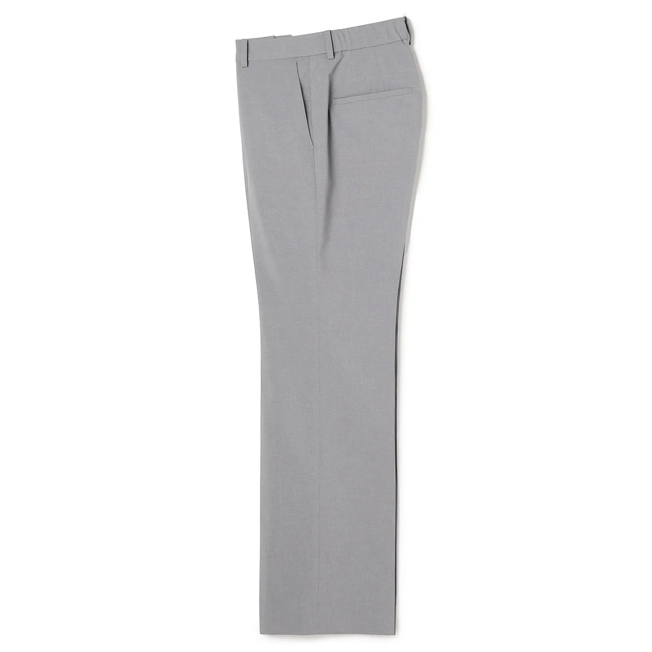 RIRANCHA Stretch Wide Pants - Gray - Image 8