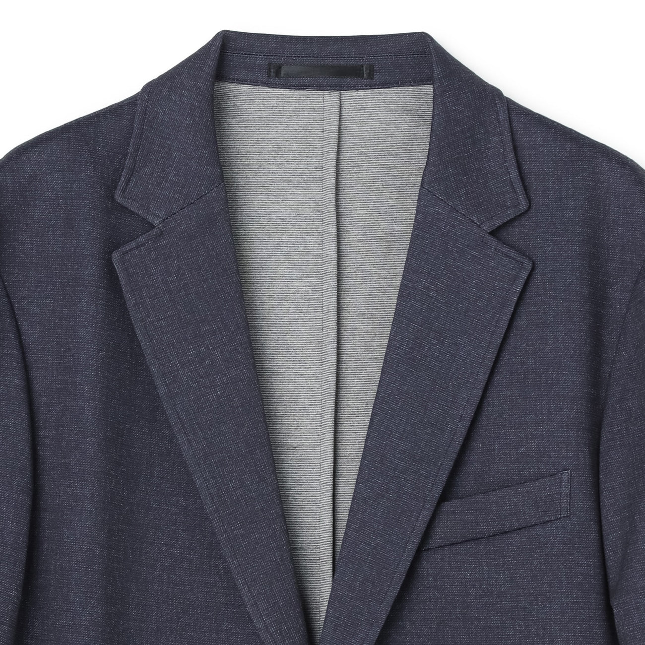 Pajama Suits Printed Jersey Jacket - Navy - Image 8