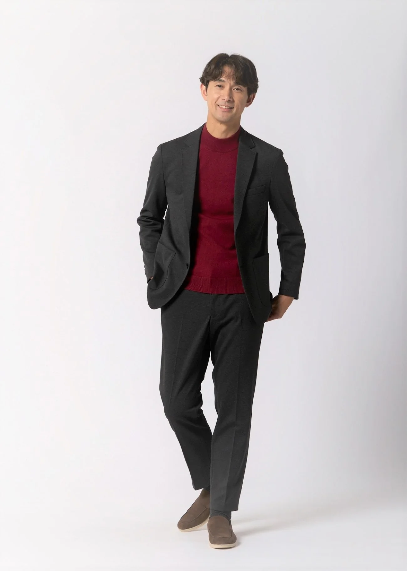 Pajama Suits Premium Jersey Jacket - Gray - Image 3