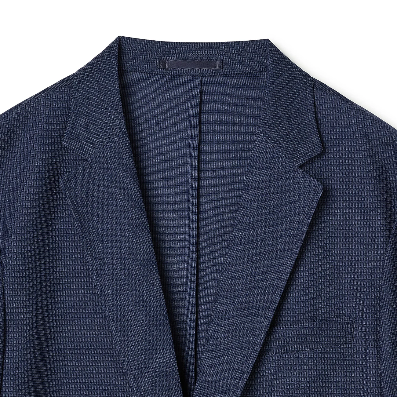 Pajama SUITS SUPER Aircool Washable Stretch Melange Jacket - Navy - Image 6