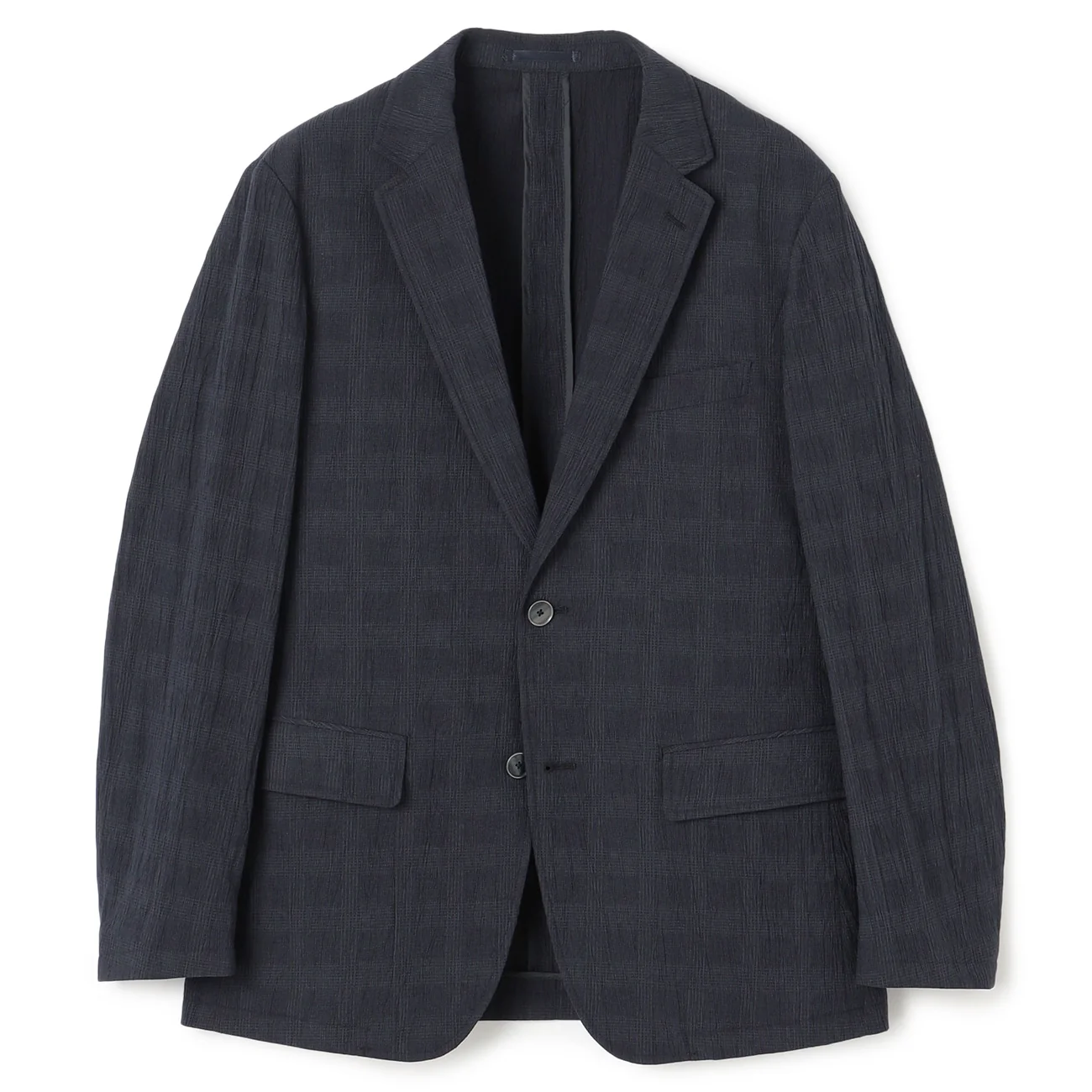 Pajama SUITS Premium SUPER Aircool Washable Stretch Crepe Jacket - Navy - Image 8