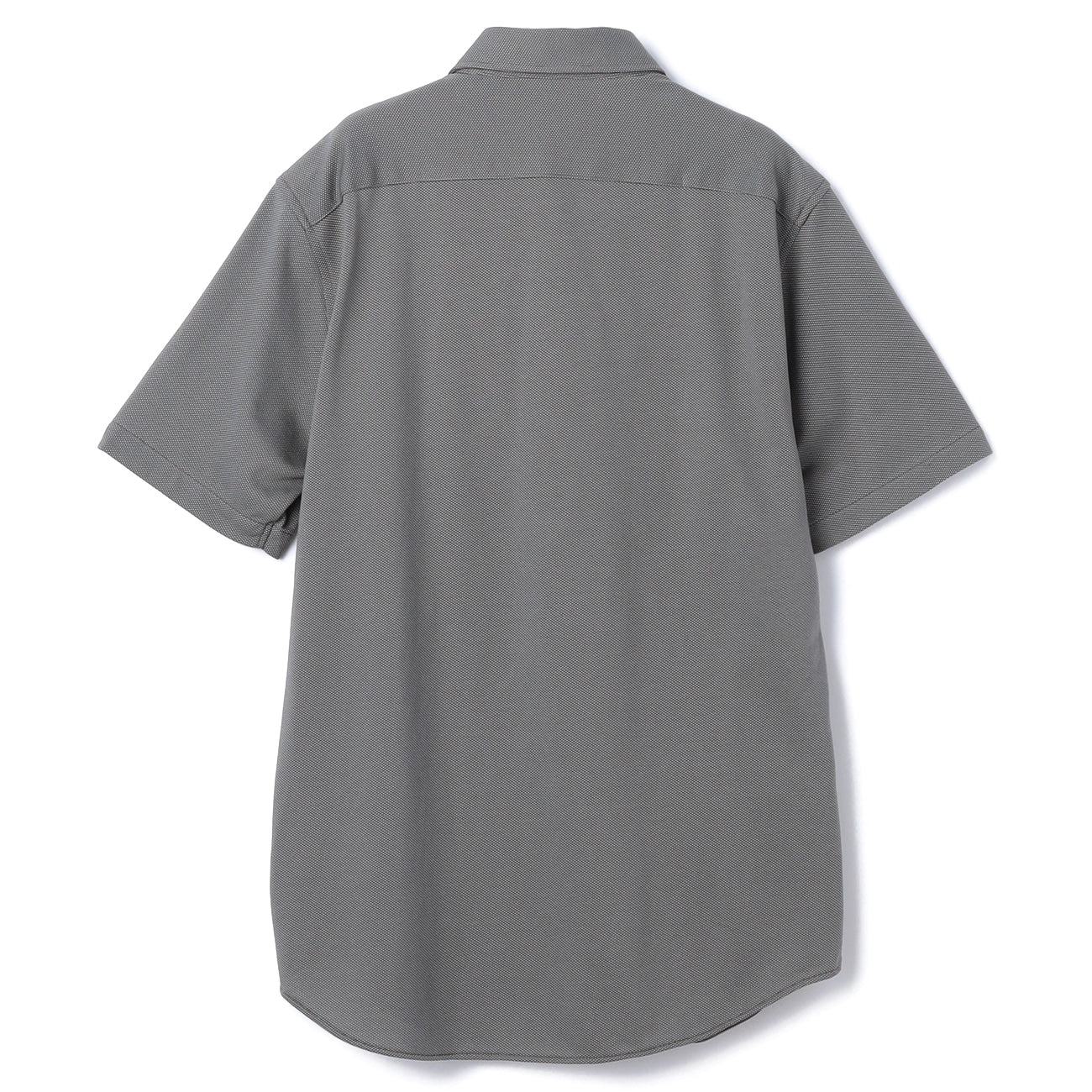 SUPER Aircool Stretch Pin Dot Short Sleeve Spread Collar Shirt - Image 9