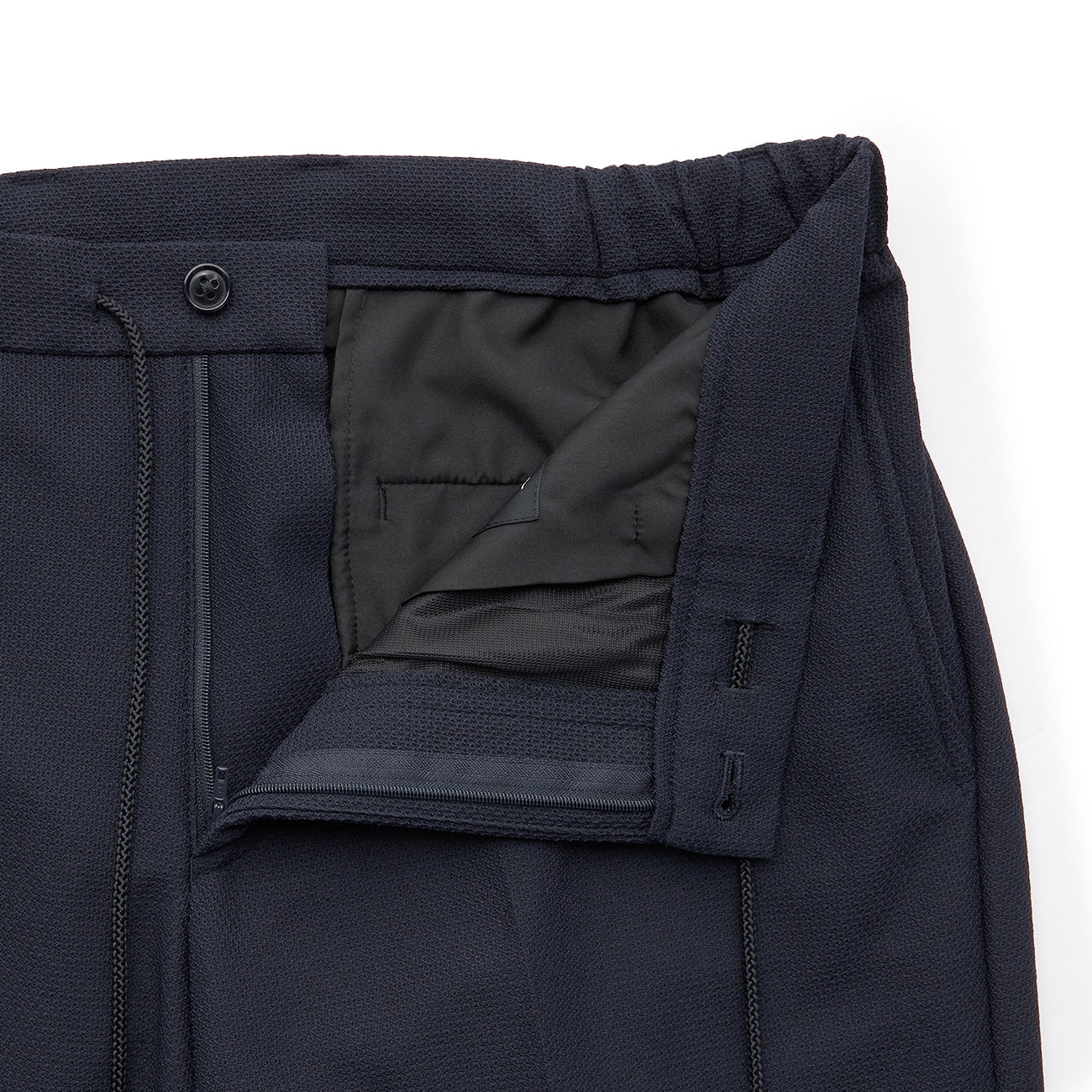 Pajama Suits Aircool Jacquard Jersey Pants - Navy - Image 9