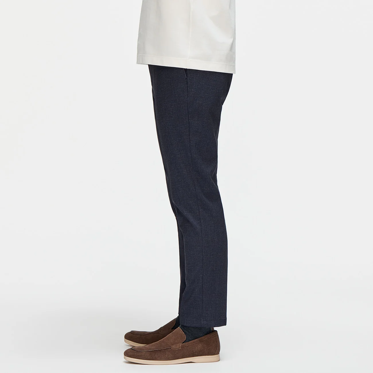 Pajama Suits Printed Jersey Pants - Navy - Image 5