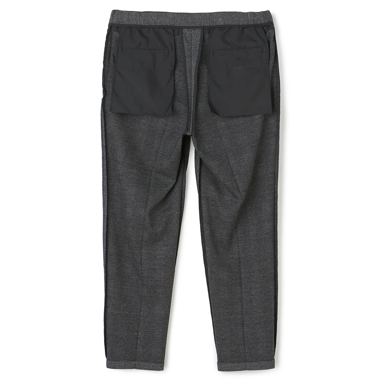 Pajama Suits Premium Jersey Glen-Plaid Pants - Medium Gray - Image 10
