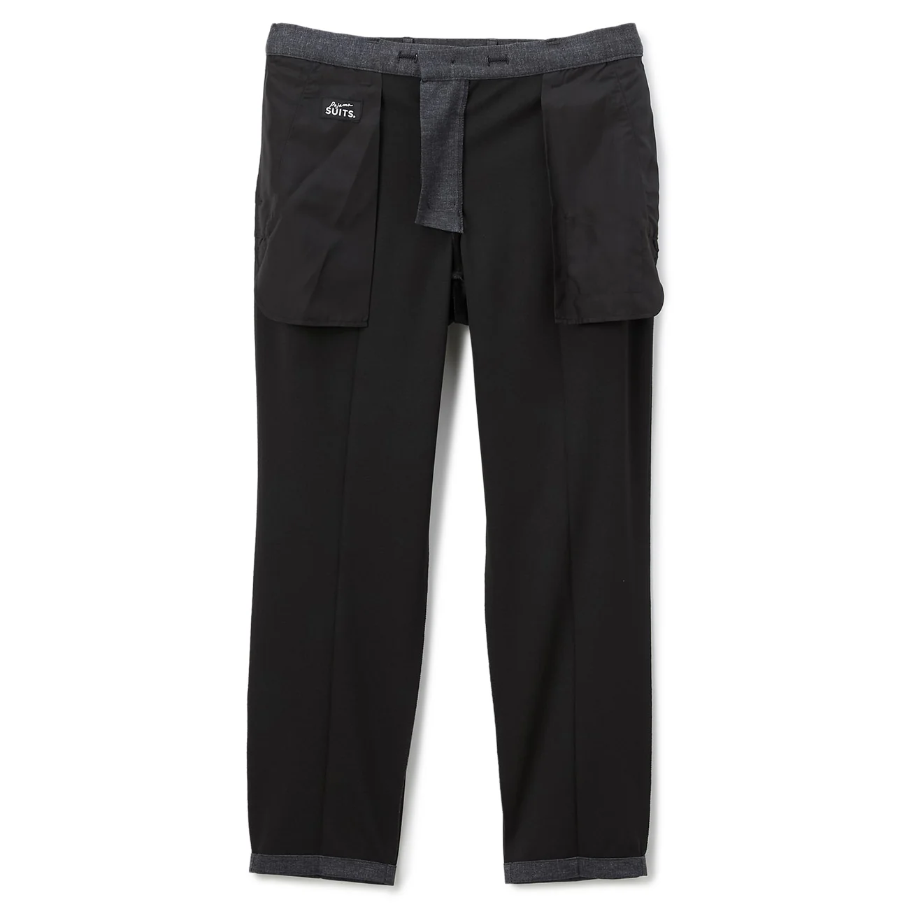 Pajama Suits Printed Jersey Pants - Charcoal Gray - Image 8