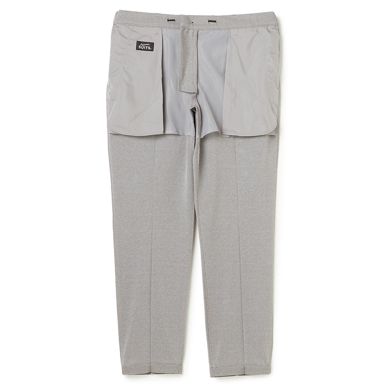 Pajama SUITS SUPER Aircool Washable Stretch Jacquard Pants - Gray - Image 10