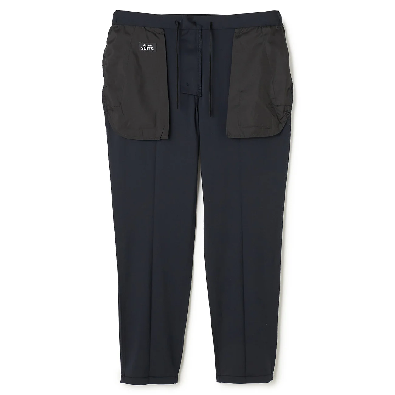 Pajama SUITS Basic Pants - Navy - Image 6