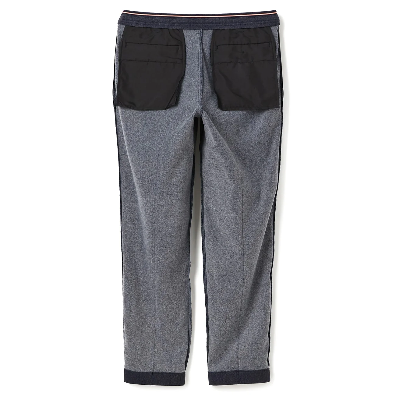 Adjustable Hem Stretch Brushed Twill Tapered Pants - Image 7
