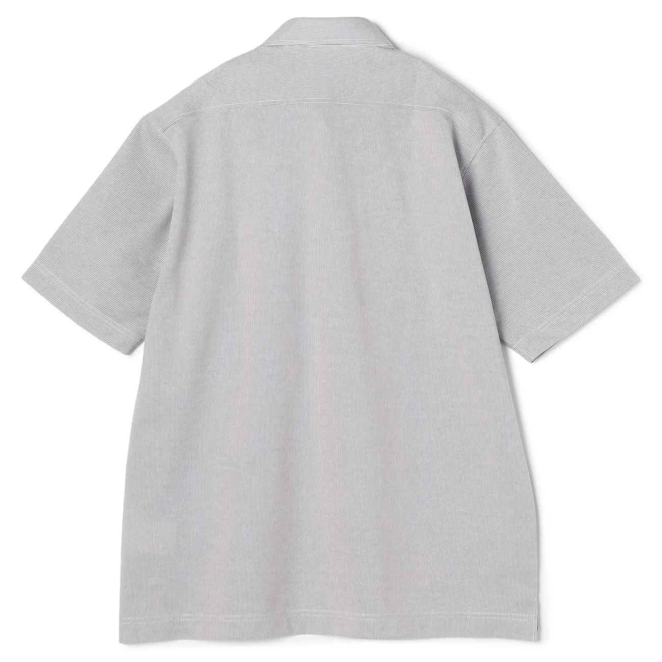 SUPER Aircool Non-Iron Stretch Striped Button-Down Polo Shirt - Image 9