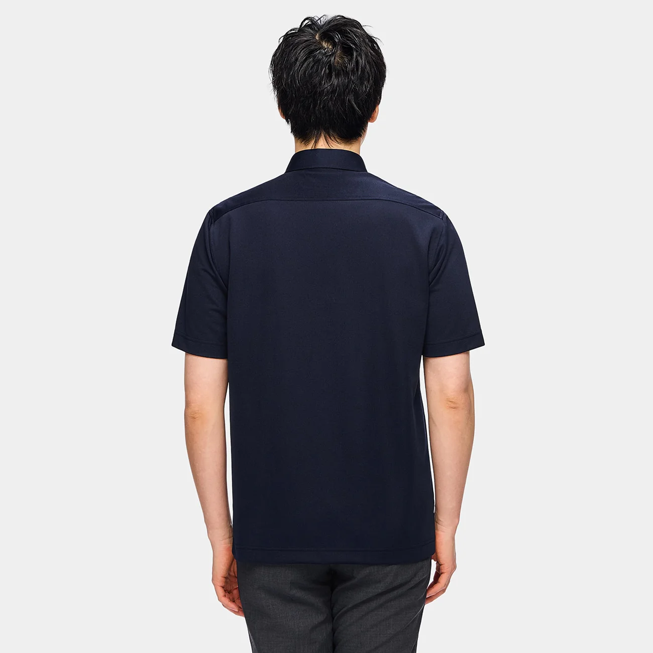 SUPER Aircool Non-Iron Stretch Button-Down Polo Shirt - Image 4