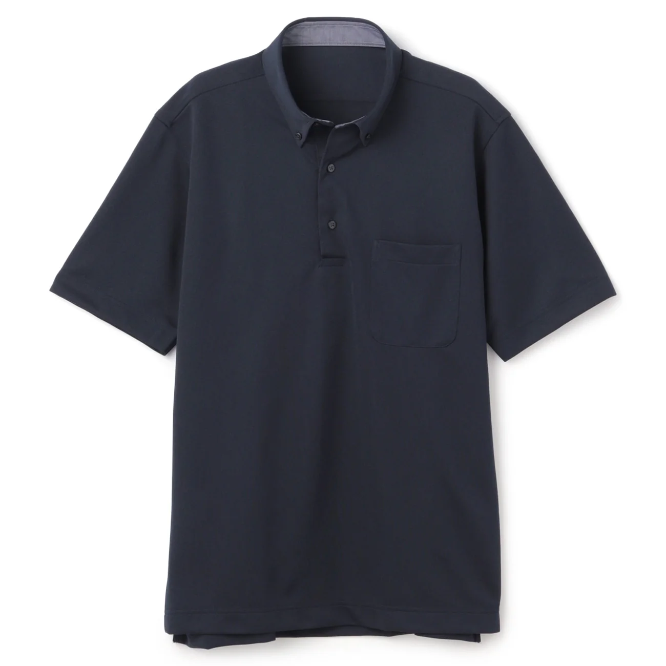 SUPER Aircool Non-Iron Stretch Button-Down Polo Shirt - Image 6