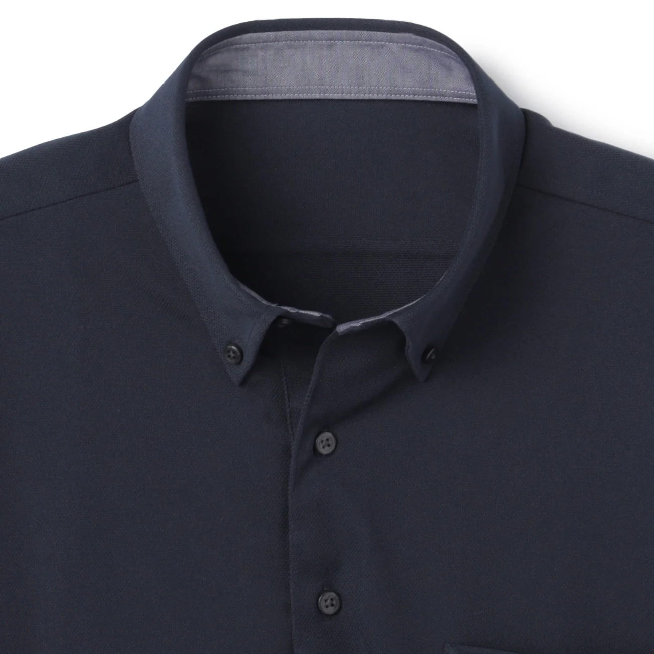 SUPER Aircool Non-Iron Stretch Button-Down Polo Shirt - Image 8