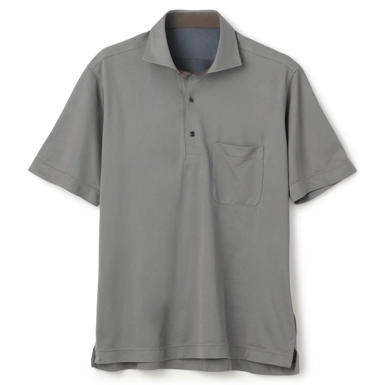 SUPER Aircool Non-Iron Stretch Spread Collar Polo Shirt - Image 6