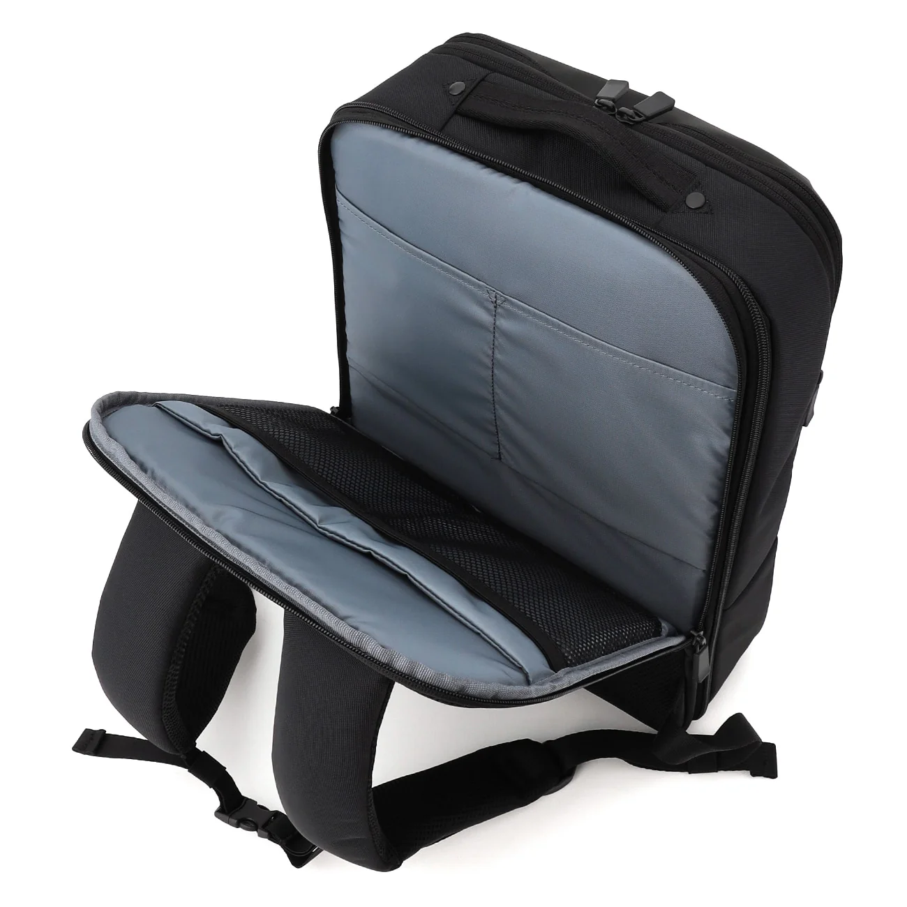 Lightweight Expandable Backpack - Black - Image 9