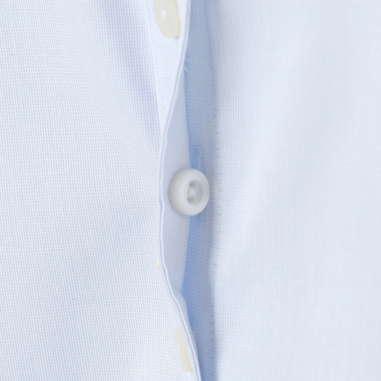 Women's Non-Iron Point Collar Short Sleeve Shirt - Blue - Image 9